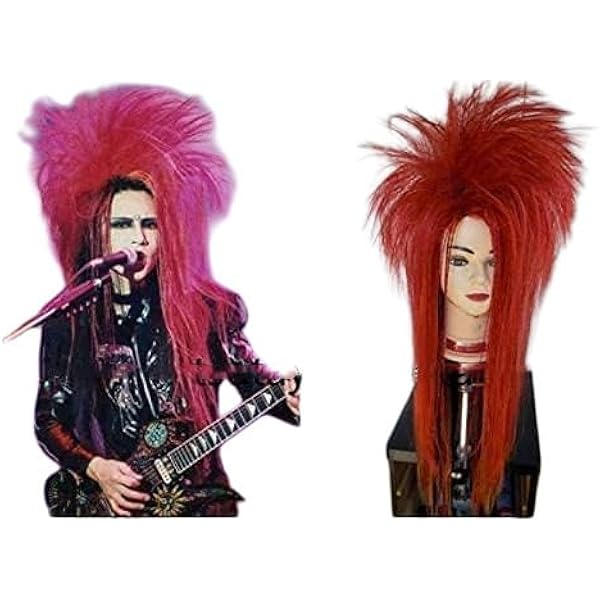 Amazon.co.jp: 【ノーブランド品】X-JAPAN hide風 耐熱コスプレ